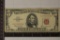 1963 US $5 RED SEAL NOTE
