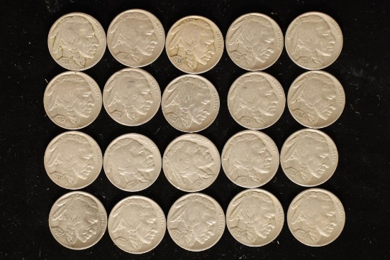 20-1937 FULL DATE BUFFALO NICKELS