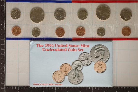 1994 US MINT SET (UNC) P/D (WITH ENVELOPE)