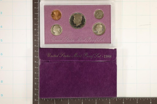 1988 US PROOF SET (WITH BOX)