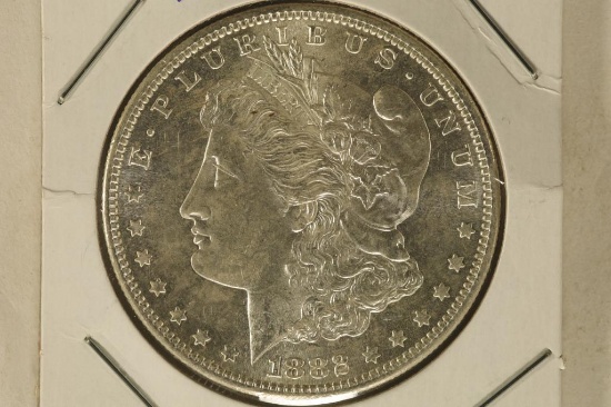 1882-S MORGAN SILVER DOLLAR UNC 2025 REDBOOK PRICE