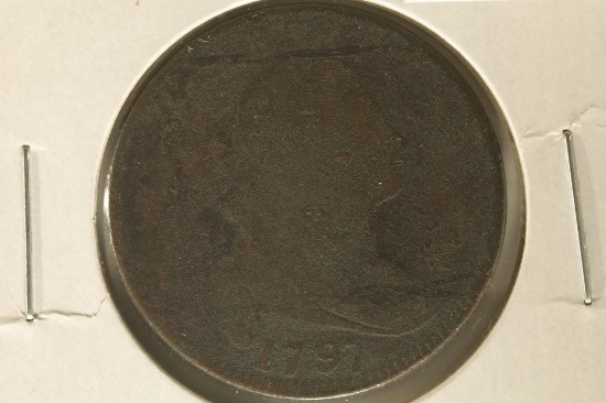 1797 DRAPED BUST US LARGE CENT 2025 REDBOOK RETAIL
