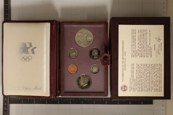 1983 US PRESTIGE PROOF SET & WITH CERTIFICATE