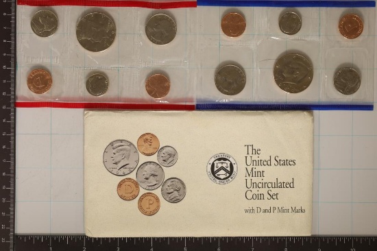 1992 US MINT SET (UNC) P/D (WITH ENVELOPE)