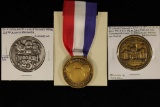 3-DISNEYLAND SOUVENIR TOKENS: 25TH ANNIVERSARY