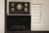 1996 US SILVER PROOF SET (WITH BOX) & WITH CERT.