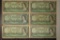 6-1954 CANADIAN $1 BILLS