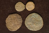 4-330-1453 A.D. BYZANTINE EMPIRE ANCIENT COINS