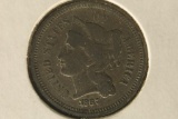 1867 THREE CENT PIECE (NICKEL)