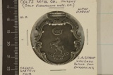 VINTAGE 1930'S COLT FIREARMS MANUFACTURING METAL