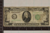 1934-A US $20 GREEN SEAL BILL