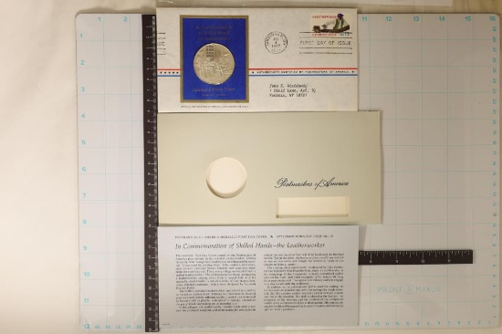 .8 TROY OZ. PROOF STERLING SILVER ROUND IN