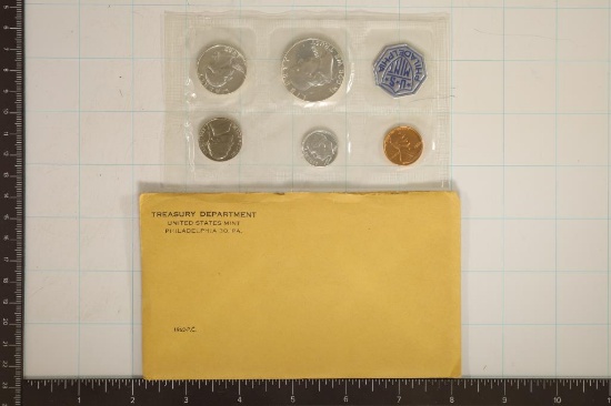 1962 US SILVER PROOF SET (WITH ENVELOPE)