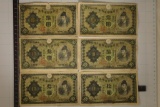 6-WWII JAPANESE 10 YEN BILLS