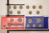 2002 US MINT SET (UNC) P/D (WITH ENVELOPE)
