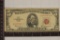1963 US $5 RED SEAL BILL