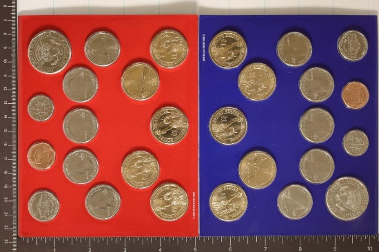 2011 US MINT SET (UNC) P/D ON CARDS