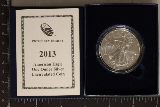 2013-W UNC AMERICAN SILVER EAGLE