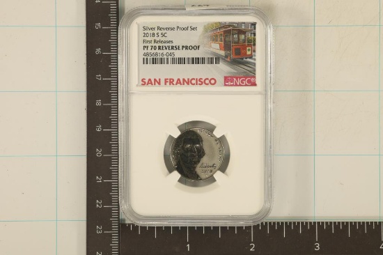 2018-S JEFFERSON NICKEL NGC PF70 REVERSE PF