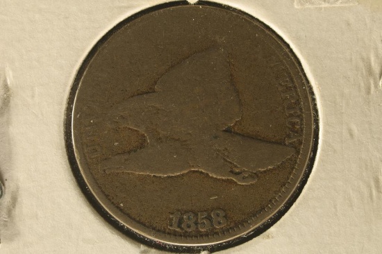 1858 US FLYING EAGLE CENT