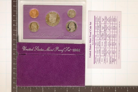 1993 US PROOF SET (WITH BOX) & WITH CERTIFICATE