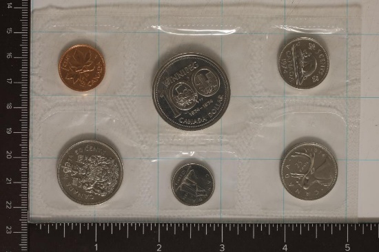 1974 CANADA UNC SET NO ENVELOPE