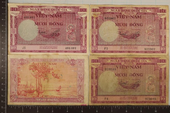 4-VIET-NAM 10 DONG BILLS