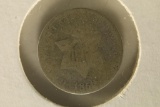 1853 US THREE CENT PIECE (SILVER)