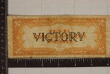SERIES NO 66 PHILIPPINES 1 PESO VICTORY BILL WITH