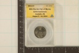 2010-D YOSEMITE N.P. QUARTER ANACS WORLD'S FAIR