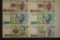6 BRAZIL BILLS: 2-1990 50 CRUZEIROS, 2-1990-