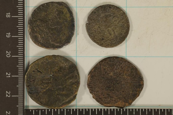 4-330-1453 A.D. BYZANTINE EMPIRE COINS