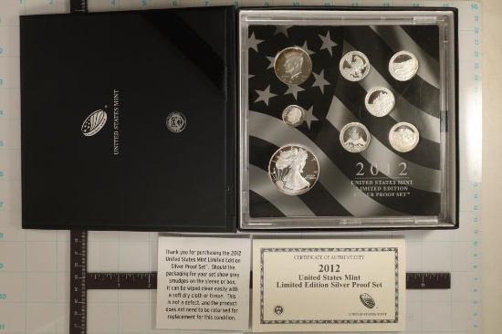 2012 UNITED STATES MINT LIMITED EDITION SILVER PF
