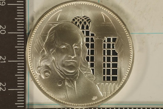 32.2 GRAM STERLING SILVER OFFICIAL SIGNERS MEDAL