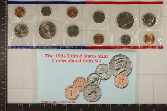 1994 US MINT SET (UNC) P/D (WITH ENVELOPE)