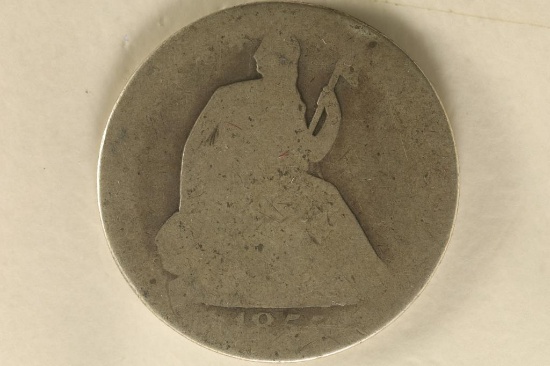 1855-O SILVER SEATED LIBERTY HALF DOLLAR