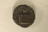 54-68 A.D. NERO ANCIENT COIN UPRIGHT OLIVE BRANCH,