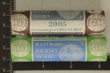 2-2005 $2 ROLLS OF JEFFERSON NICKELS: BISON AND