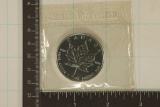 2004 CANADA SILVER $5 MAPLE LEAF IN ORIGINAL MINT