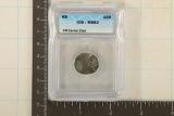 ERROR OFF CENTER ROOSEVELT DIME NO DATE ICG MS62