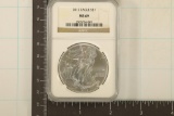 2012 AMERICAN SILVER EAGLE NGC MS69