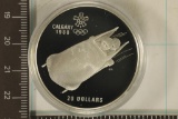 1987 CANADA PF $20 OLYMPIC BOBSLED COIN-
