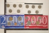 2000 US MINT SET (UNC) P/D (WITH ENVELOPE)