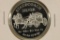 1 TROY OZ .999 FINE SILVER PF ROUND STAGECOACH