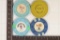 4-$1 PLASTIC CASINO GAMING TOKENS: FLAMINGO,