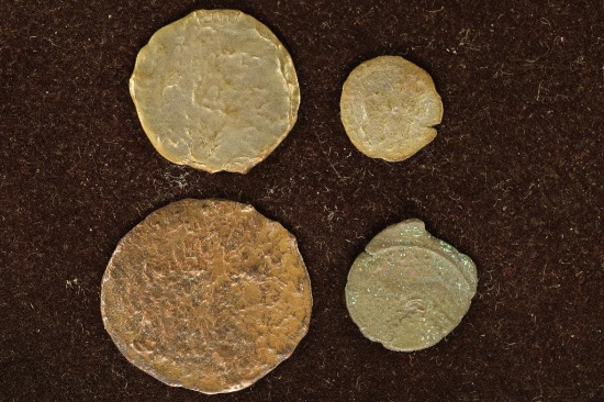 2-330-1453 A.D. & LATE ROMAN EMPIRE ANCIENT COINS