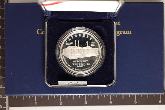 2006-S US PROOF SILVER DOLLAR SAN FRANCISCO