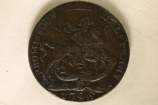 CONDER TOKEN. THEY R MOSTLY 18TH CENTURY