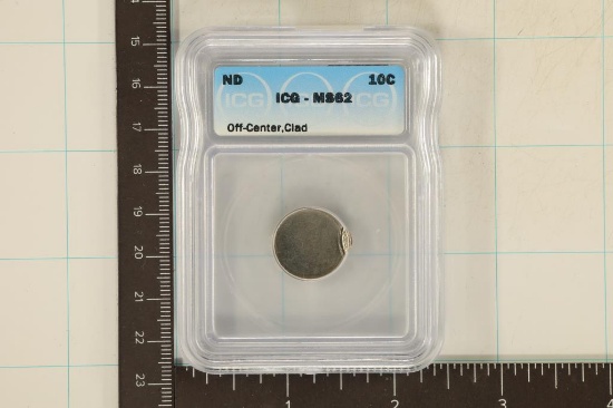 ERROR NO DATE OFF CENTER CLAD ROOSEVELT DIME