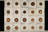ERROR 20-LINCOLN CENT COINS: 1944-1995 INCLUDES